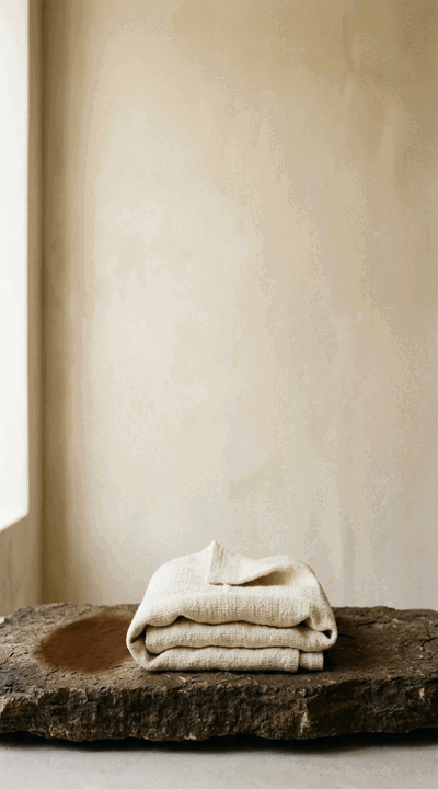 Quiet luxury — ivory and sand still-life loop