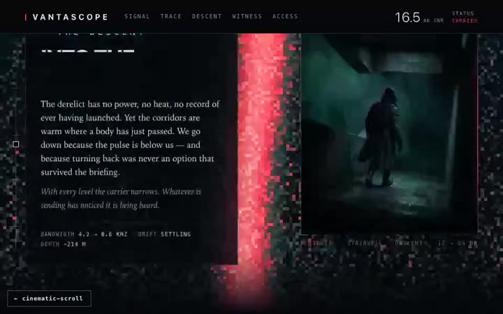 Vantascope — Editorial sci-fi
