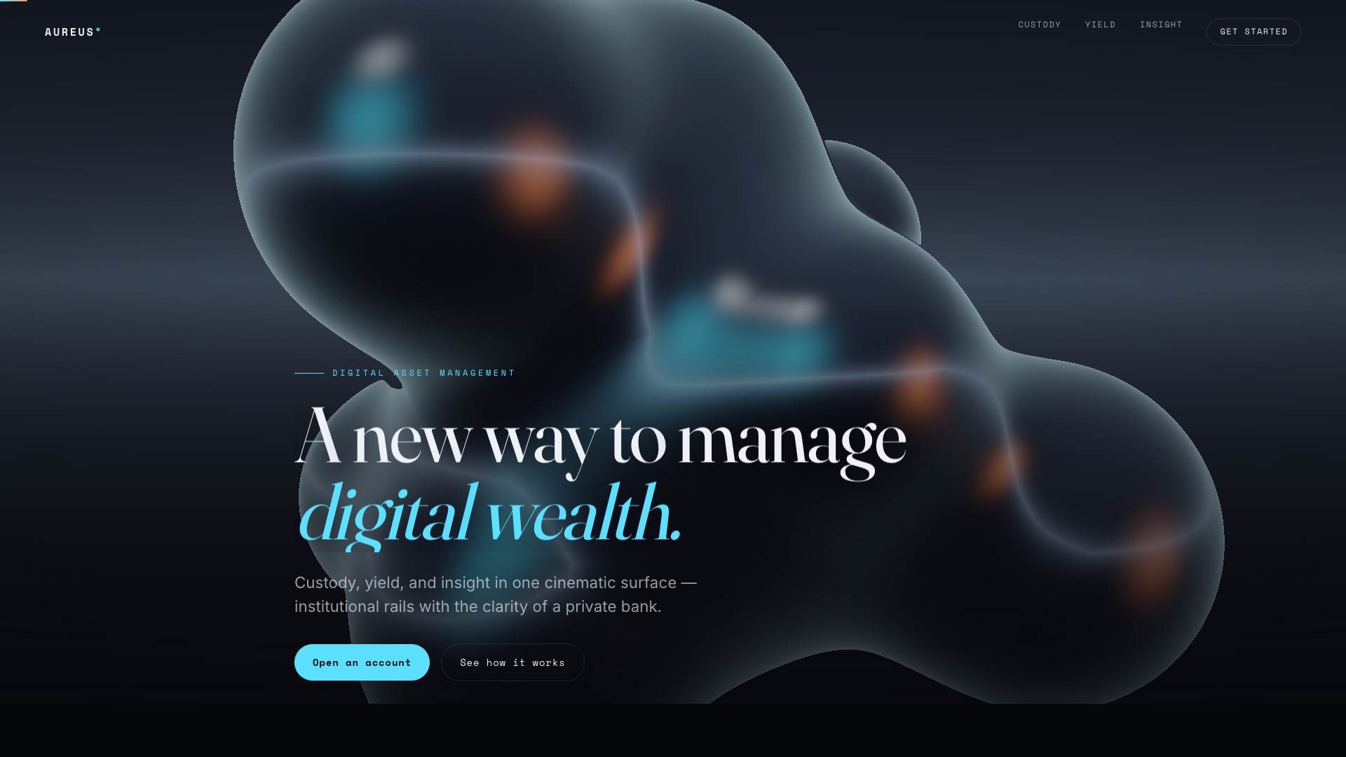 Digital Wealth — Financial product story